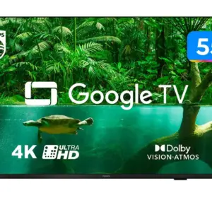 Smart TV D-LED Philips 55″ 4K Google TV 55PUG7408/78 Smart TV D-LED Philips 55″ 4K Google TV 55PUG7408/78