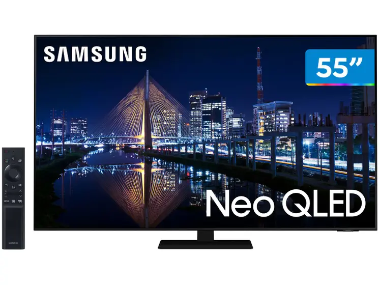 Smart TV Neo QLED Samsung 55″ 4K 120Hz Mini LED 55QN85A