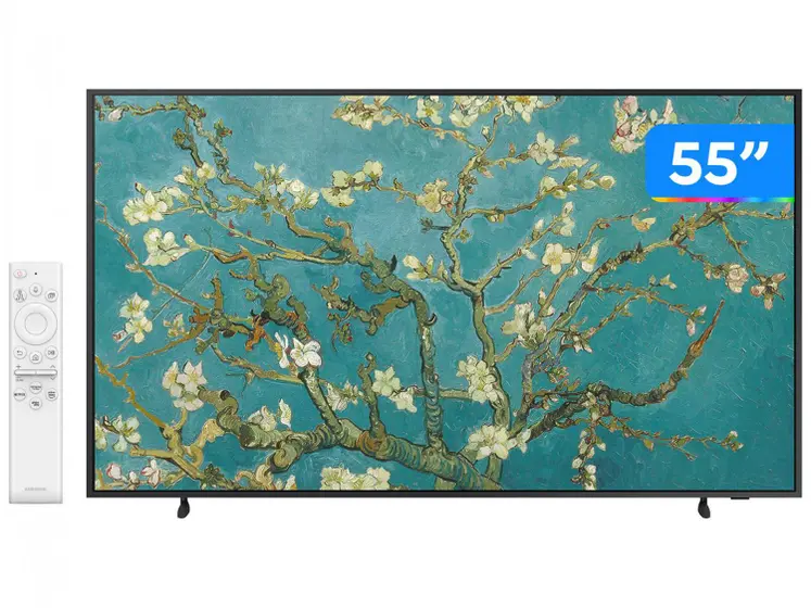 Smart TV QLED Samsung The Frame 55″ 4K 120Hz QN55LS03BA