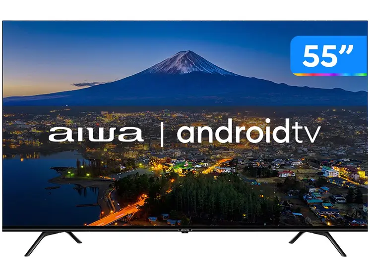 Smart TV D-LED Aiwa 55″ 4K UHD IPS Android TV
