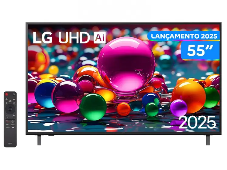 Smart TV UHD LG 55″ 4K webOS 25 AI Processor 55UA8550PSA