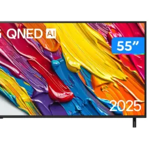 Smart TV QNED LG 55″ 4K UHD webOS 25 a7 AI 55QNED82ASG