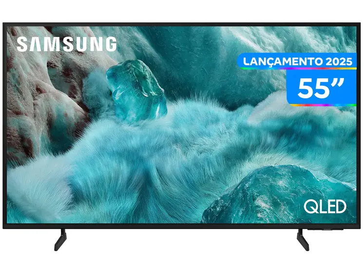 Smart TV QLED 4K Samsung 55″ Tizen Q4 AI QN55Q7FAAGXZD