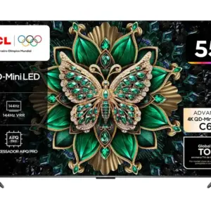 Smart TV MiniLED TCL 55″ 4K UHD 120Hz Google TV 55C6K Smart TV MiniLED TCL 55″ 4K UHD 120Hz Google TV 55C6K