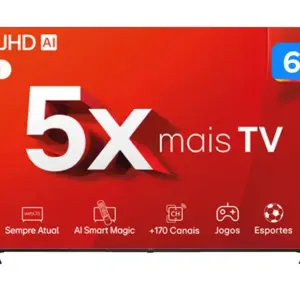 Smart TV UHD LG 65″ 4K webOS 24 Otimizador de Jogos 65UT8050 Smart TV UHD LG 65″ 4K webOS 24 Otimizador de Jogos 65UT8050
