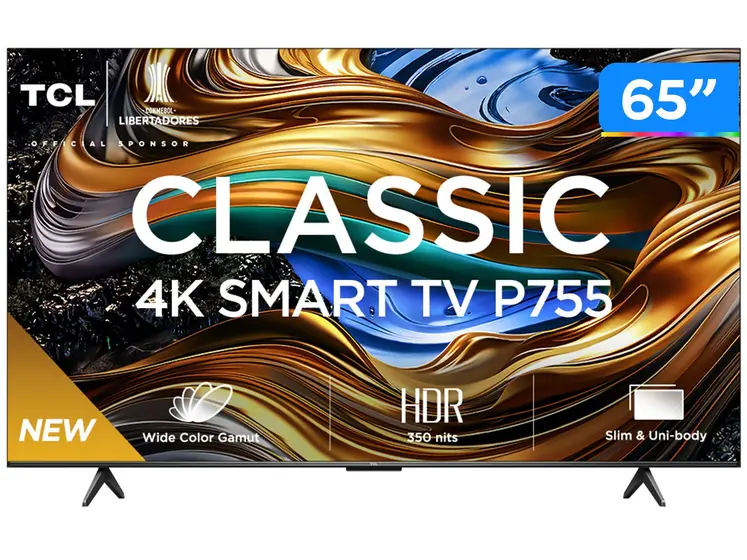 Smart TV LED TCL 65″ 4K UHD 65P755