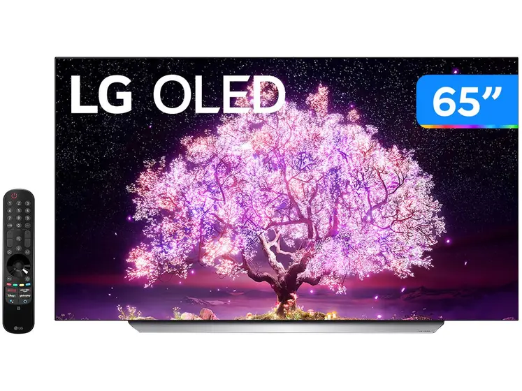 Smart TV OLED LG 65″ 4K UHD 120Hz OLED65C1