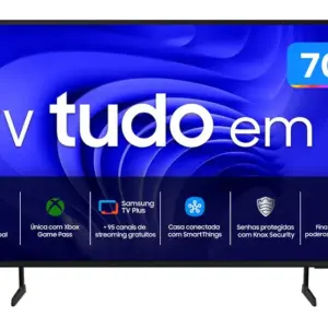 Smart TV LED 4K UHD Samsung 70″ com Alexa 70DU7700 Smart TV LED 4K UHD Samsung 70″ com Alexa 70DU7700