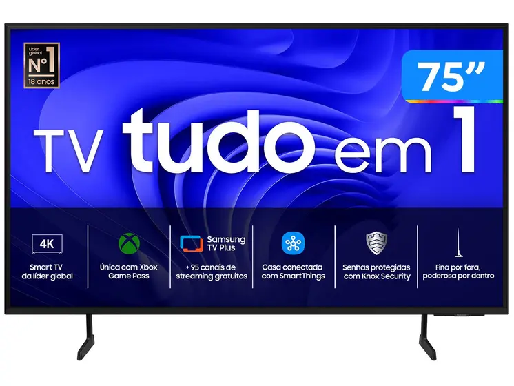 Smart TV LED Samsung 75″ 4K UHD 75DU7700