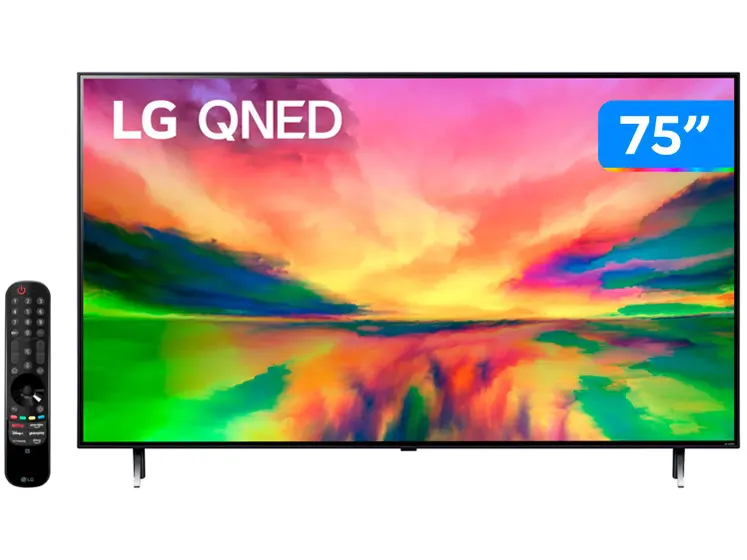 Smart TV QNED 4K UHD LG 75″ 120Hz com Alexa 75QNED80