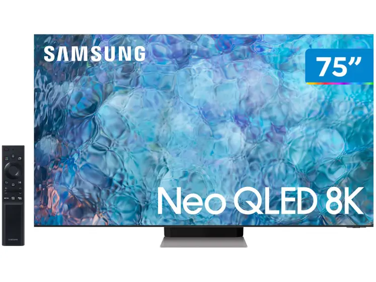 Smart TV Neo QLED Samsung 75″ 8K 120Hz Mini LED 75QN900A