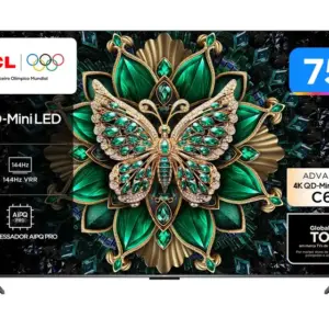 Smart TV MiniLED 4K UHD TCL 75″ 120Hz Google TV AiPQ 75C6K Smart TV MiniLED 4K UHD TCL 75″ 120Hz Google TV AiPQ 75C6K
