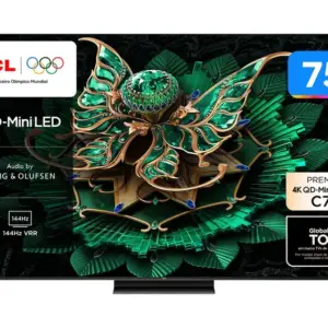 Smart TV MiniLED TCL 75″ 4K UHD 144Hz Google TV 75C7K Smart TV MiniLED TCL 75″ 4K UHD 144Hz Google TV 75C7K