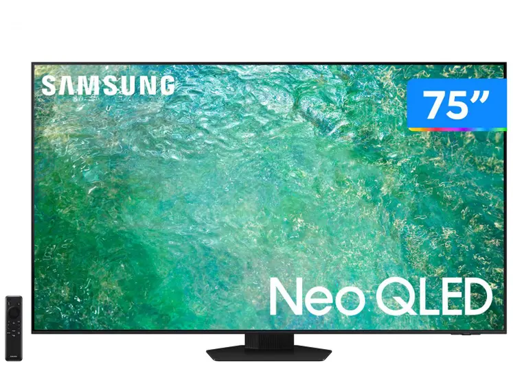 Smart TV Neo QLED 4K Ultra HD Samsung 75″ 120Hz QN75QN85CA