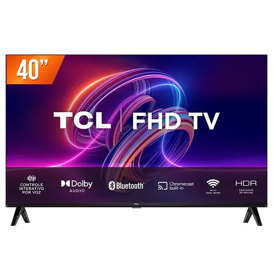 Smart TV LED TCL 40″ Full HD Android TV 40S5400A