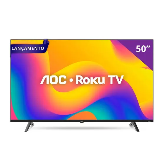 Smart TV DLED AOC 50″ 4K Roku TV 50U704578G