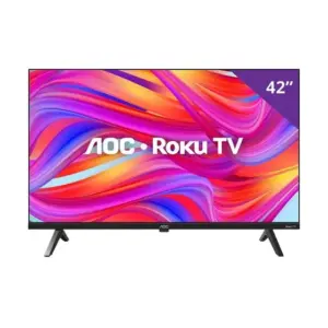 Smart TV LED AOC 42″ Full HD Roku TV 42S5045/78G Smart TV LED AOC 42″ Full HD Roku TV 42S5045/78G