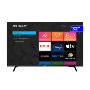 Smart TV LED AOC 32″ HD Roku TV Smart TV LED AOC 32″ HD Roku TV