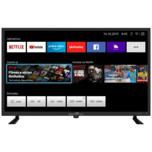 Smart TV LED HD Britânia 32″ Dolby Audio BTV32D10N5SKH Smart TV LED HD Britânia 32″ Dolby Audio BTV32D10N5SKH