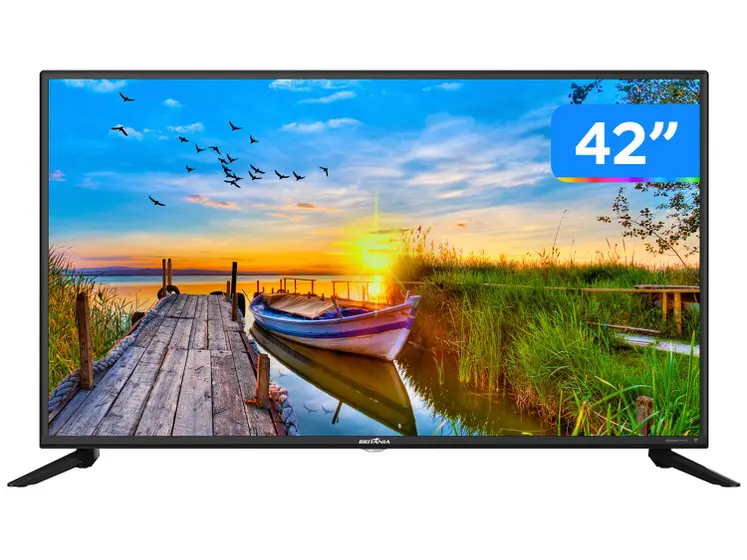 Smart TV D-LED Britania 42″ Full HD BTV42G70N5CF