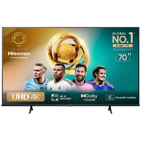Smart TV DLED Hisense 70″ 4K 70A51HUV