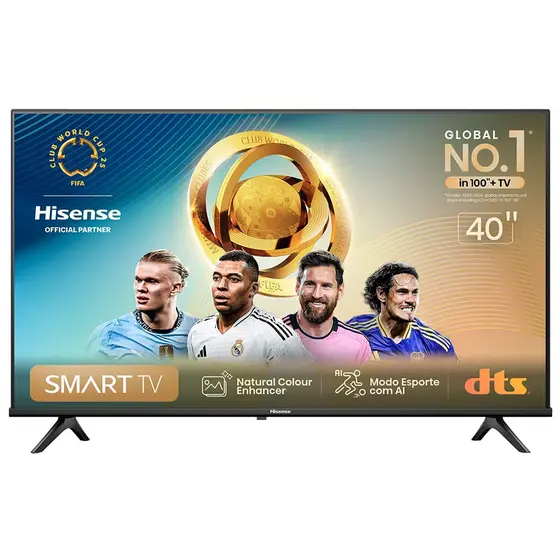 Smart TV DLED Hisense 40″ Full HD 40A4N