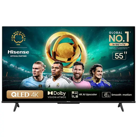 Smart TV QLED Hisense 55″ 4K UHD 55Q6N (55A51HUA)