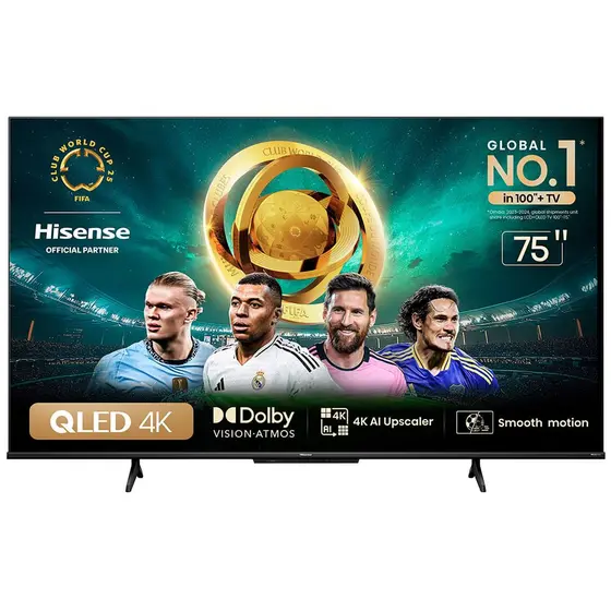 Smart TV QLED Hisense 75″ 4K UHD 75Q6N (75A51HUA)