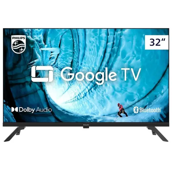 Smart TV LED Philips 32″ HD Google TV 32PHG690978