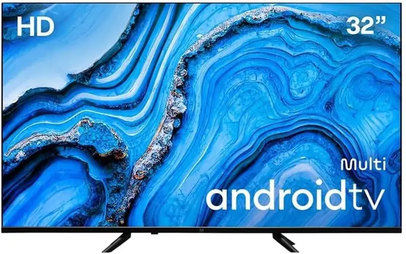 Smart TV LED Multilaser 32″ HD Android 11 TL062M