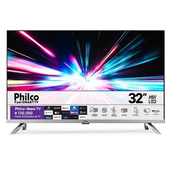 Smart TV LED Philco 32″ AI PTV32K34RKGB