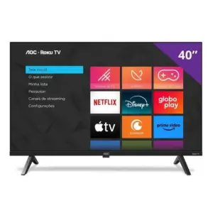 Smart TV LED AOC 40″ AI 40S5045/78G Smart TV LED AOC 40″ AI 40S5045/78G