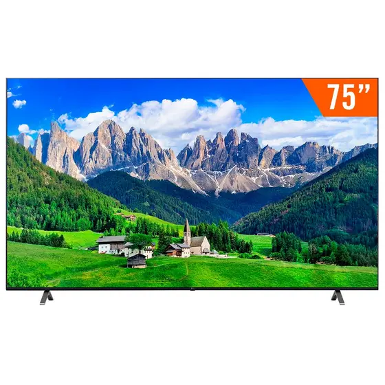 Smart TV LED LG 75″ 4K UHD ThinQ AI 75TU801C0SA