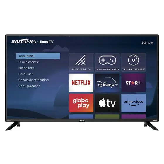 Smart TV LED Britânia 42″ Full HD AI BTV42G6FR2CP