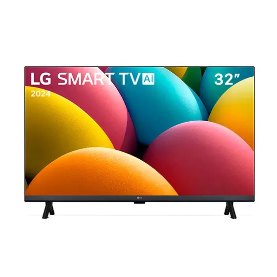 Smart TV LED HD LG 32″ webOS 23 ThinQ AI com Alexa 32LR600BPSA