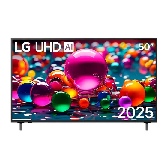 Smart TV UHD LG 50″ 4K webOS 25 AI 50UA7500