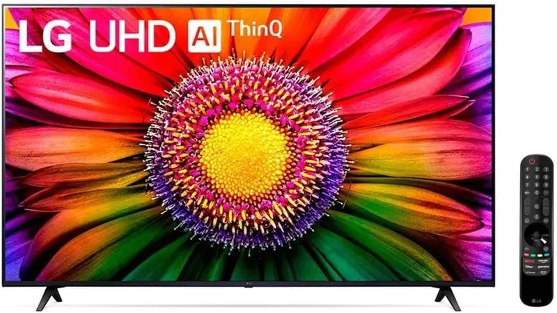 Smart TV LED LG 50″ 4K ThinQ AI 50UT801C0SA.BWZ