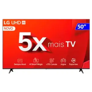 Smart TV UHD LG 50″ 4K webOS Comando de Voz 50UT8050PSA Smart TV UHD LG 50″ 4K webOS Comando de Voz 50UT8050PSA