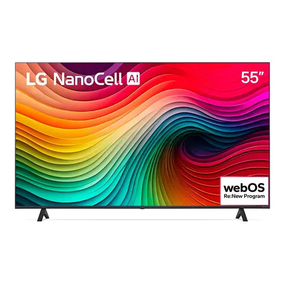 Smart TV NanoCell LG 55″ 4K LED UHD 55NANO80TSA