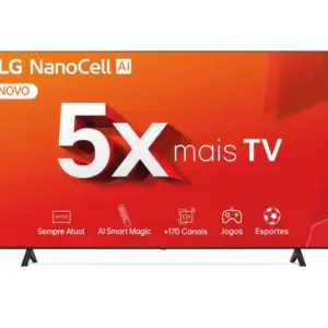 Smart TV NanoCell LG 75″ 4K AI 75NANO80 Smart TV NanoCell LG 75″ 4K AI 75NANO80