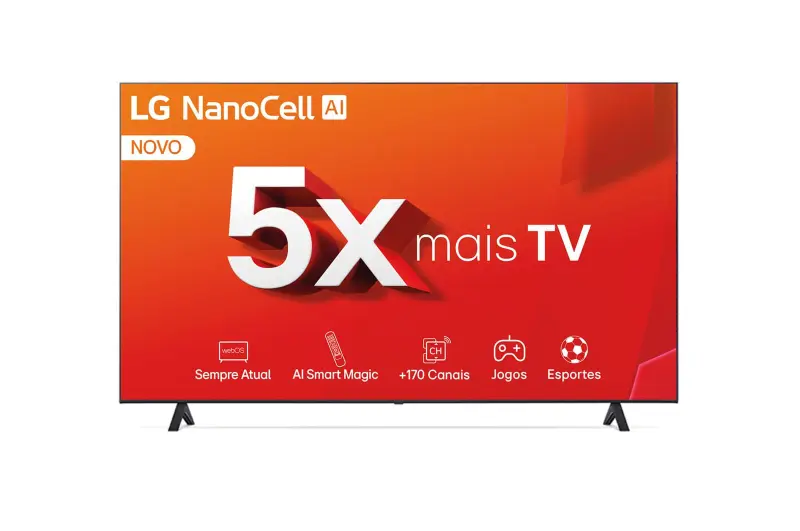 Smart TV NanoCell LG 75″ 4K AI 75NANO80
