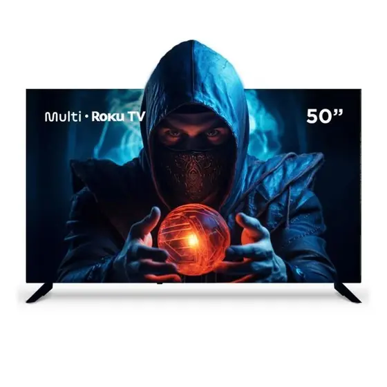 Smart TV QLED Multi 50″ 4K Roku TV TL059M