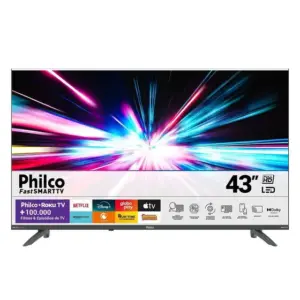 Smart TV LED Philco 43″ Roku TV PTV43VA4REGB Smart TV LED Philco 43″ Roku TV PTV43VA4REGB