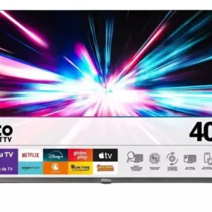 Smart TV LED Philco 40″ Full HD Roku TV PTV40M9GR2CGB Smart TV LED Philco 40″ Full HD Roku TV PTV40M9GR2CGB