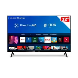 Smart TV LED HD Philips 32″ Wi-Fi Integrado 32PHG6825/78 Smart TV LED HD Philips 32″ Wi-Fi Integrado 32PHG6825/78