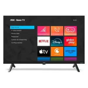 Smart TV LED AOC 40″ FHD Roku TV 40S5045/78 Smart TV LED AOC 40″ FHD Roku TV 40S5045/78