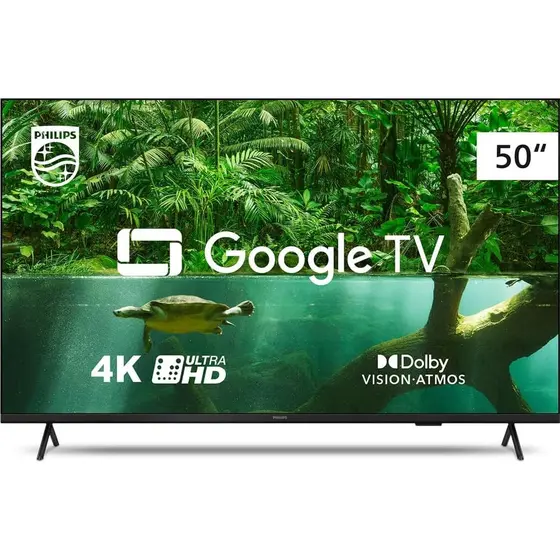 Smart TV LED Philips 50″ 4K Google TV 50PUG7408/78
