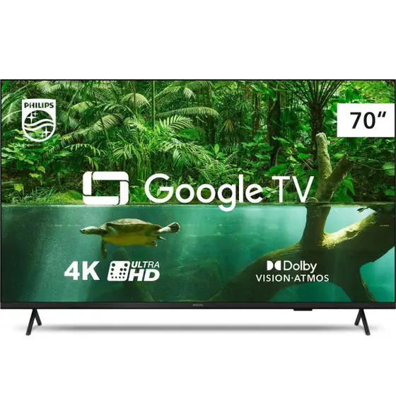 Smart TV UHD Philips 70″ 4K Google TV 70PUG7408