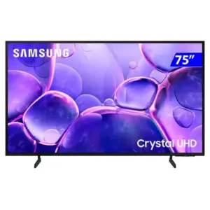 Smart TV Crystal UHD 4K Samsung 75″ Tizen Wi-Fi UN75U8100FGXZD