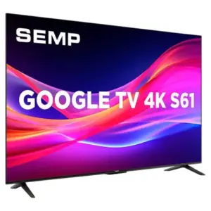 Smart TV LED 4K UHD Semp 55″ Google TV 55S61 Smart TV LED 4K UHD Semp 55″ Google TV 55S61